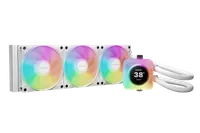 be quiet! Light Loop IO LCD 360 mm | Système de refroidissement liquide tout-en-un, 360 mm, blanc, écran IPS, socket Intel et AMD, ARGB, pilotage via logiciel IO Center - 1