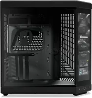 Boitier Moyen Tour E-ATX Hyte Y70 avec panneaux vitrés (Noir)