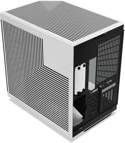 Boitier Moyen Tour E-ATX Hyte Y70 avec panneaux vitrés (Noir/Blanc)