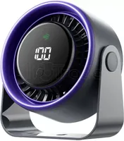 Ventilateur de bureau sur batterie Vention Lite 01 - Ø13cm (Noir/Violet)