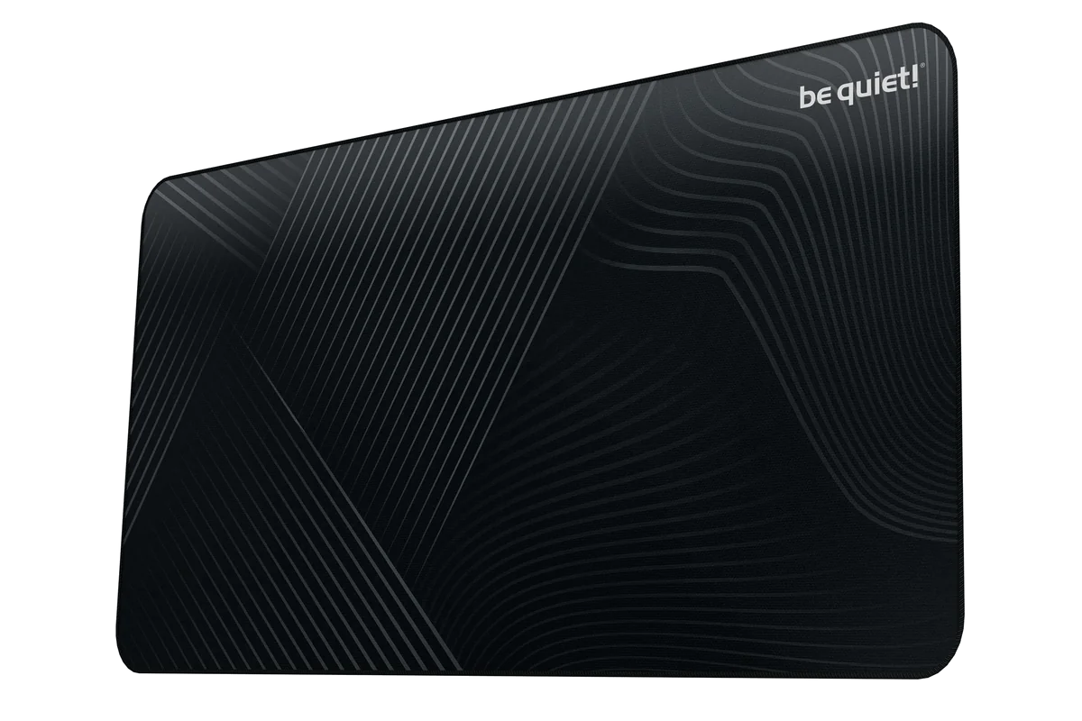 be quiet! Mousepad XL | Tapis de souris gaming extra-large noir
