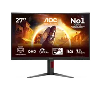 AOC G4 CQ27G4Z2P écran plat de PC 68,6 cm (27") 2560 x 1440 pixels Quad HD LCD Noir, Rouge - 1
