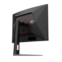 AOC G4 CQ27G4Z2P écran plat de PC 68,6 cm (27") 2560 x 1440 pixels Quad HD LCD Noir, Rouge - 7