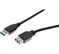 Hypertec 352470-HY câble USB USB 3.2 Gen 1 (3.1 Gen 1) 3 m USB A 5 Gbit/s Noir