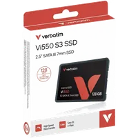 Disque SSD Verbatim Vi550 S3 128Go - S-ATA 2,5"