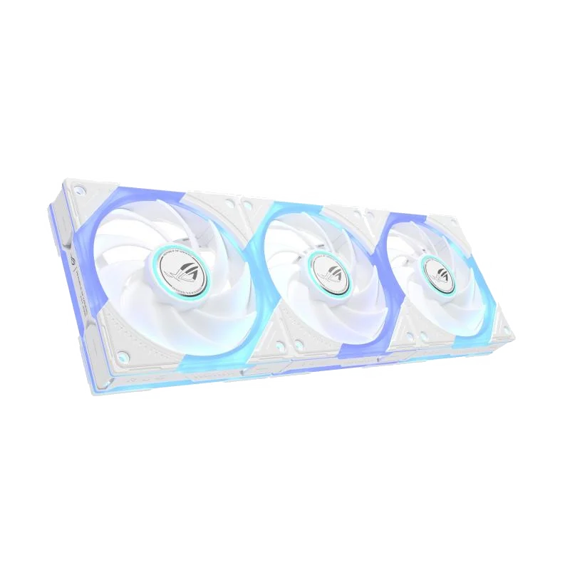 ASUS ROG Eurux GR120 ARGB Fan White Triple Pack Boitier PC Ventilateur 12 cm Blanc 3 pièce(s)