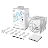 ASUS ROG Eurux GR120 ARGB Fan White Triple Pack Boitier PC Ventilateur 12 cm Blanc 3 pièce(s) - 9
