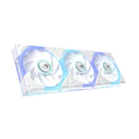 ASUS ROG Eurux GR120 ARGB Reverse Fan White Edition - Triple Pack Boitier PC Ventilateur 12 cm Blanc 3 pièce(s)