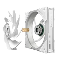 ASUS ROG Eurux GR120 ARGB Reverse Fan White Edition - Triple Pack Boitier PC Ventilateur 12 cm Blanc 3 pièce(s) - 9