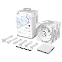ASUS ROG Eurux GR120 ARGB Reverse Fan White Edition - Triple Pack Boitier PC Ventilateur 12 cm Blanc 3 pièce(s) - 19