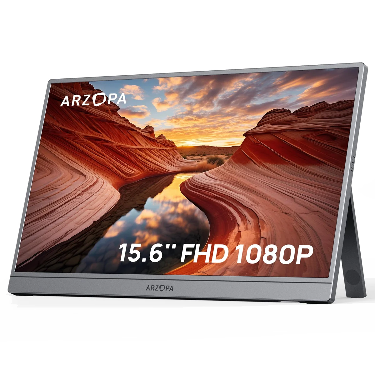 IPS 15,6 * ARZOPA A1T Portable Tactile FHD ALU HDMI/USB-C * Black