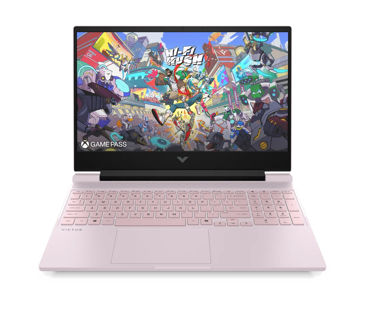 HP Victus Gaming 15-fa2016nf Intel Core 5 210H Ordinateur portable 39,6 cm (15.6") Full HD 16 Go DDR5-SDRAM 512 Go SSD NVIDIA GeForce RTX 5050 Wi-Fi 6 (802.11ax) Windows 11 Home Rose