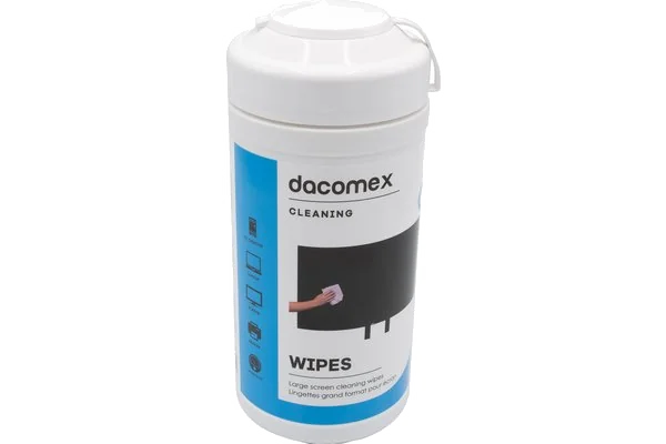 DACOMEX Lingettes GRAND FORMAT pour écrans (x150) * 190799