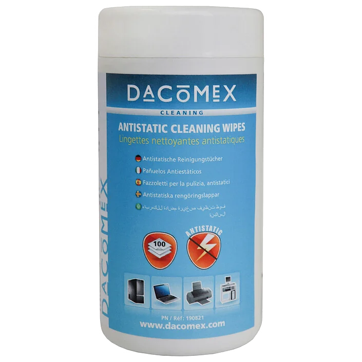 DACOMEX Boîte de 100 lingettes multisurfaces écologiques * 640047