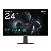 GIGABYTE GS24F14A Moniteur Gaming 24” FHD - 1920 x 1080, 175Hz, 1ms, 400 cd/m², FreeSync, HDR Ready, HDMI 2.0, DisplayPort 1.4 - 1