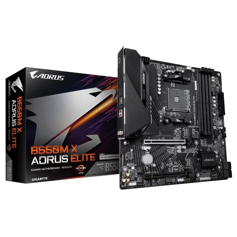 GIGABYTE B550M X AORUS ELITE Carte Mère