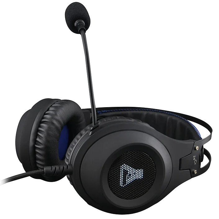 BLUESTORK KORP MERCURY Casque Gaming Filaire RGB Retractable M Black