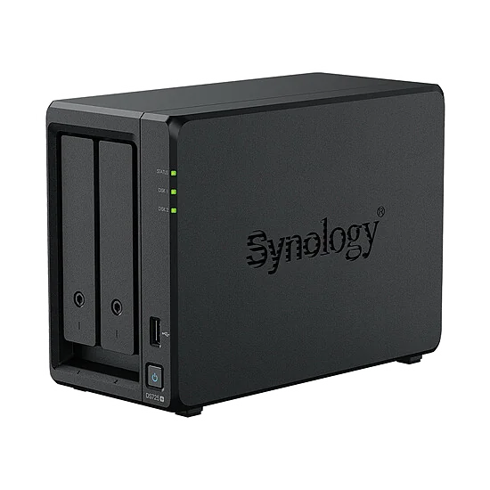 Serveur NAS Synology DiskStation DS725+ - 24To (2x12To) HDD Plus