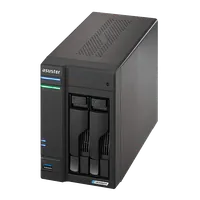 Serveur NAS Asustor Lockerstor 2 Gen2 AS-6702T - 2 baies (Noir)