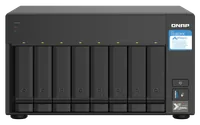 QNAP TS-832PX NAS Tower Annapurna Labs AL324 4 Go DDR4 0 To QNAP Turbo System Aluminium, Noir