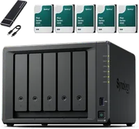 Serveur NAS Synology DiskStation DS1525+ - 80To (5x16To) HDD Plus - 2
