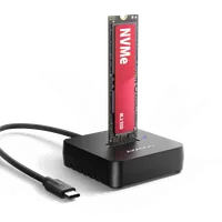 Axagon ADSA-M2C11L Station d'accueil de disques de stockage USB 3.2 Gen 2 (3.1 Gen 2) Type-C Noir - 1