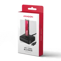 Axagon ADSA-M2C11L Station d'accueil de disques de stockage USB 3.2 Gen 2 (3.1 Gen 2) Type-C Noir - 10