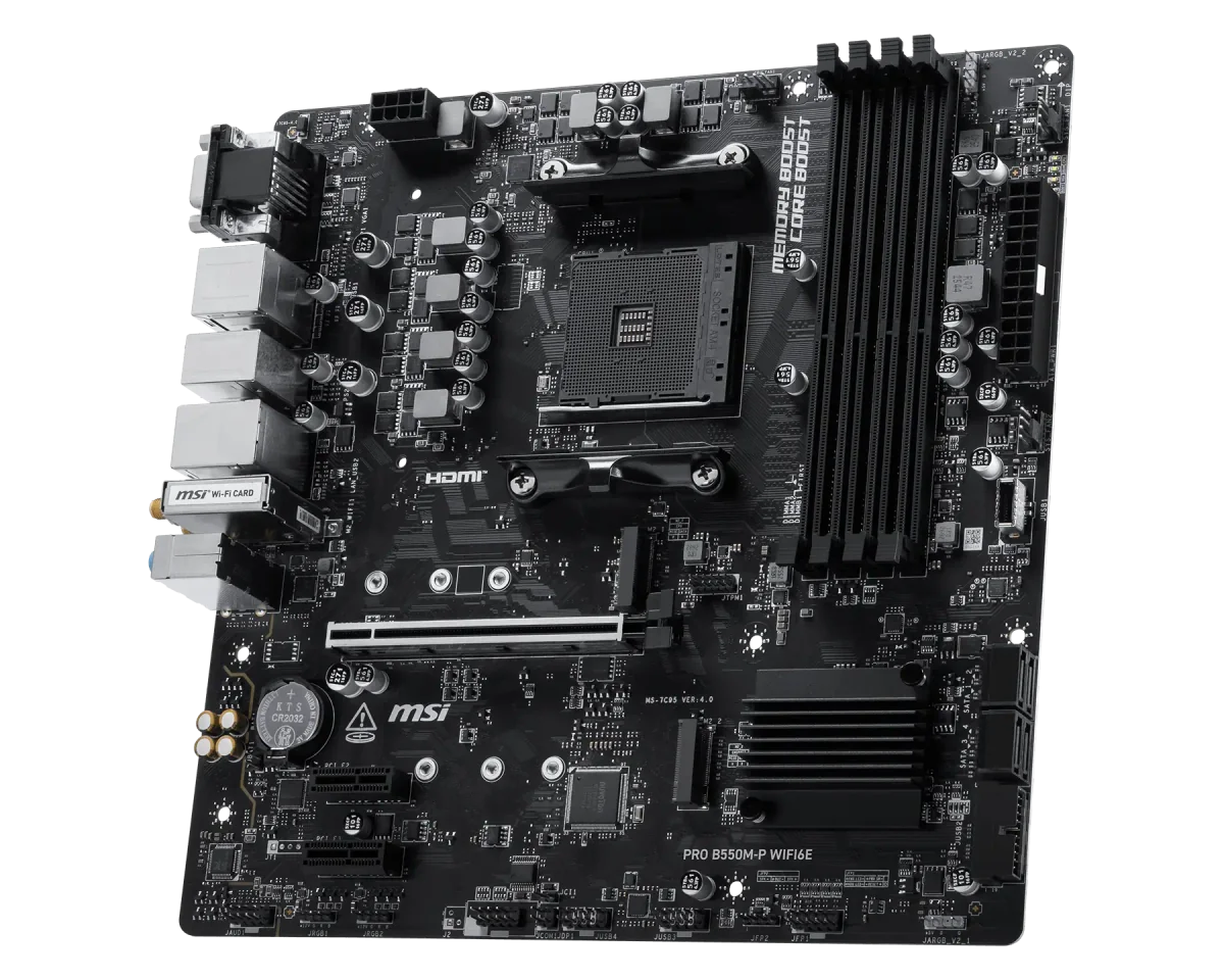 MSI Pro B550M-P WIFI6E