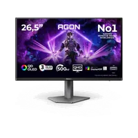 AOC AGON PRO AG276QKD2 écran plat de PC 67,3 cm (26.5") 2560 x 1440 pixels Quad HD QD-OLED Noir, Gris - 1
