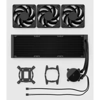Fractal Design Radius 360 Black Processeur Refroidisseur de liquide tout-en-un 12 cm Noir 1 pièce(s) - 5
