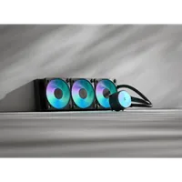 Fractal Design Radius 360 RGB Black Processeur Refroidisseur de liquide tout-en-un 12 cm Noir 1 pièce(s) - 2