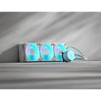 Fractal Design Radius 360 RGB White Processeur Refroidisseur de liquide tout-en-un 12 cm Blanc 1 pièce(s) - 2