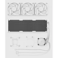 Fractal Design Radius 360 RGB White Processeur Refroidisseur de liquide tout-en-un 12 cm Blanc 1 pièce(s) - 7
