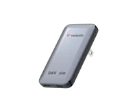 Verbatim 30280 chargeur d'appareils mobiles Universel Noir, Gris Secteur Charge rapide Intérieure
