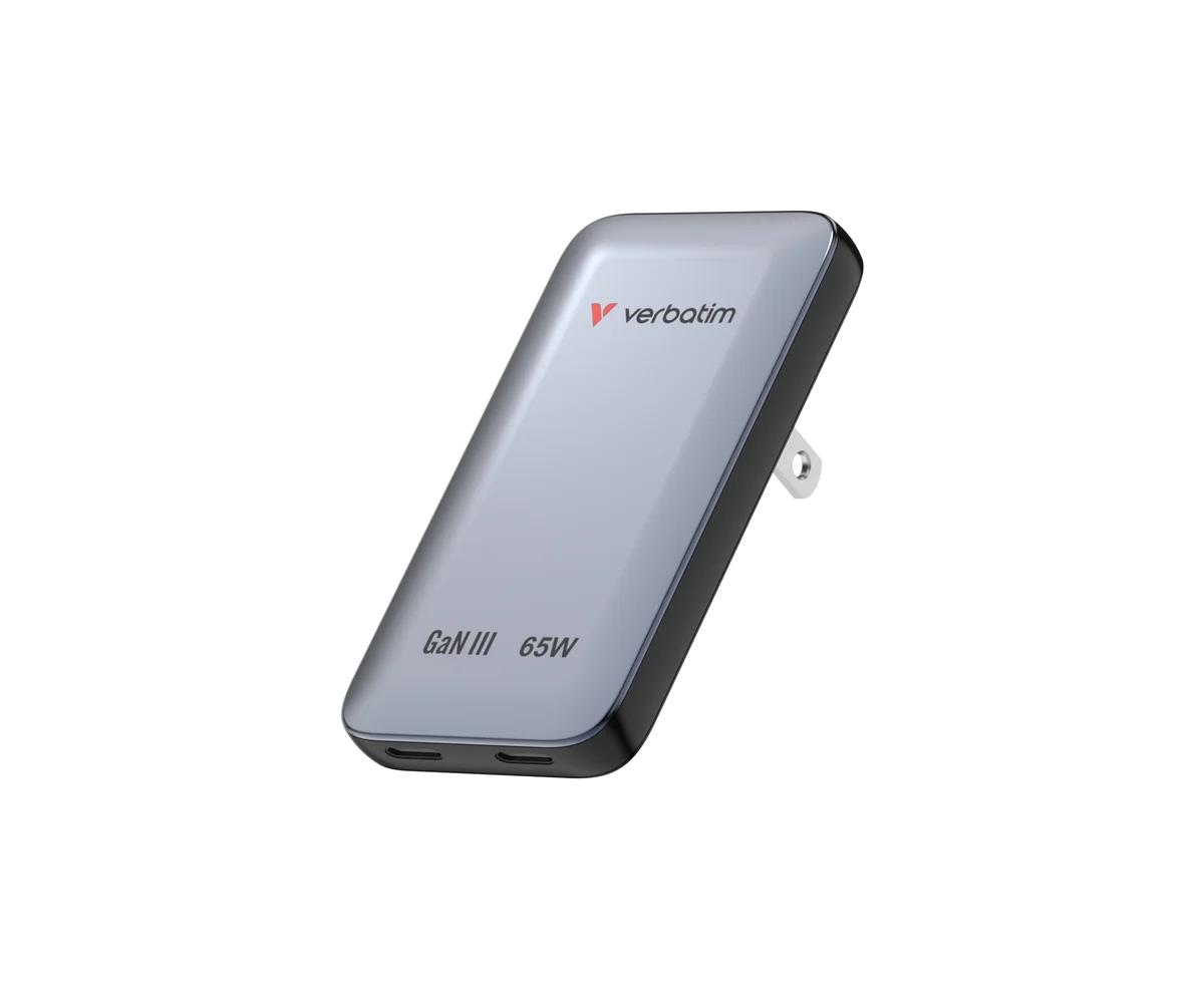 Verbatim 30280 chargeur d'appareils mobiles Universel Noir, Gris Secteur Charge rapide Intérieure