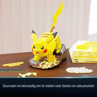 4D Build - Puzzle 3D Pokémon - Maquette Pikachu Pokémon 201 Pièces - Pikachu Inspiré Du Dessin Animé - Puzzle Adulte - Jeu De Construction À Collectionner - Jouet Adulte - Jeu Enfant 12 ans Et + - 1