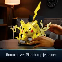 4D Build - Puzzle 3D Pokémon - Maquette Pikachu Pokémon 201 Pièces - Pikachu Inspiré Du Dessin Animé - Puzzle Adulte - Jeu De Construction À Collectionner - Jouet Adulte - Jeu Enfant 12 ans Et + - 4