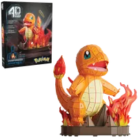 4D Build - Puzzle 3D Pokémon - Maquette Salamèche Pokémon 241 Pièces - Salamèche Inspiré Du Dessin Animé - Puzzle Adulte - Jeu De Construction À Collectionner - Jouet Adulte - Jeu Enfant 12 ans Et + - 6