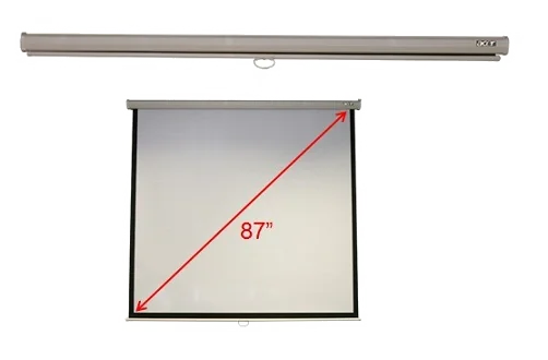 Acer M87-S01MW écran de projection 2,21 m (87") 1:1