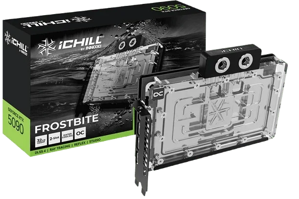 Carte Graphique Inno3D GeForce RTX 5090 iChill Frostbite