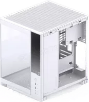 Boitier Mini Tour Micro ATX Jonsbo D34 avec panneaux vitrés (Blanc)