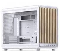 Boitier Mini Tour Micro ATX Jonsbo D33 Wood avec panneau vitré (Blanc)