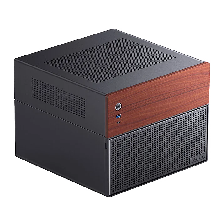 Boitier NAS Micro-ATX Jonsbo N4 (Noir)