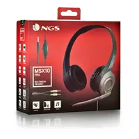 NGS MSX 10 PRO Casque Avec fil Arceau Gaming Noir - 7