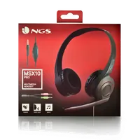 NGS MSX 10 PRO Casque Avec fil Arceau Gaming Noir - 8