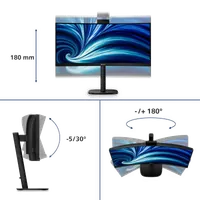 Philips 3000 series 34B2U3600CH/00 écran plat de PC 86,4 cm (34") 3440 x 1440 pixels Wide Quad HD LCD Noir - 8