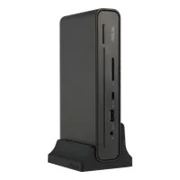 ASUS Triple Display USB-C Dock Duo DC301 Avec fil Noir