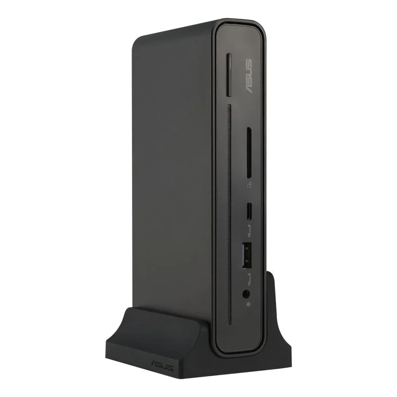 ASUS Triple Display USB-C Dock Duo DC301 Avec fil Noir
