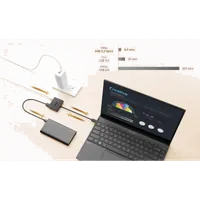 ASUS USB-C Mini Dock Avec fil USB 3.2 Gen 2 (3.1 Gen 2) Type-C Noir - 6