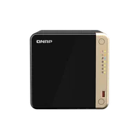 QNAP TS-464 NAS Tower Intel® Celeron® N5095 8 Go DDR4 0 To QNAP QTS Noir